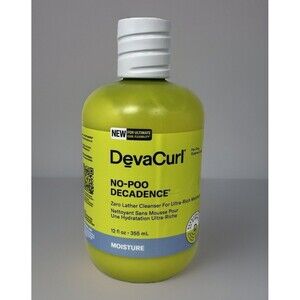 DEVA CURL NO-POO DECADENCE ZERO LATHER CLEANSER 12 OZ BRAND NEW